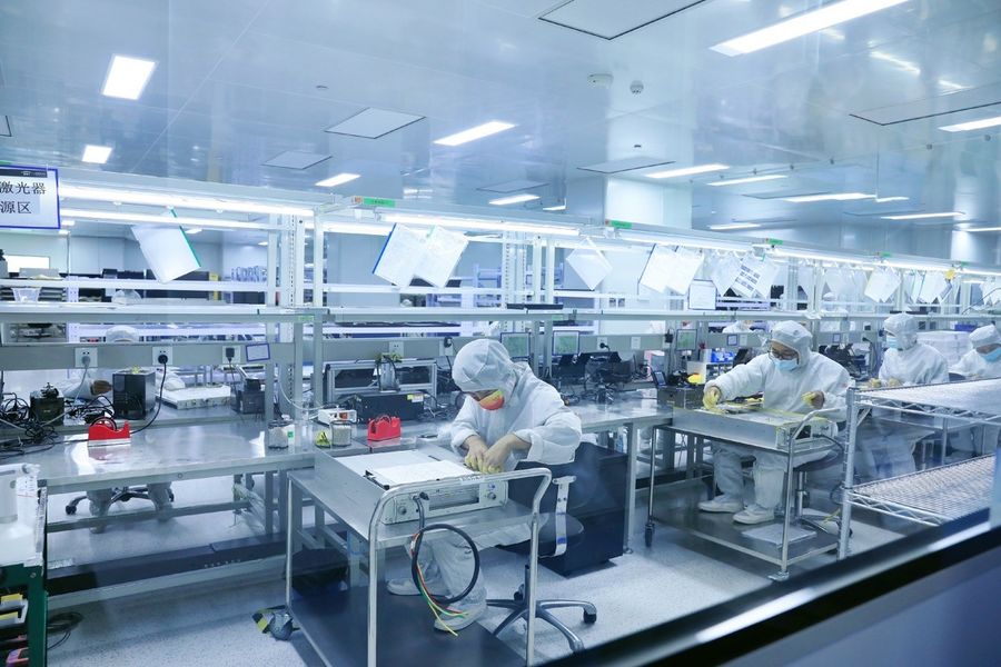 Hyperline Beijing Ltd. Produktionslinie des Herstellers